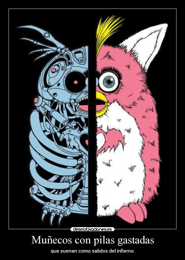 Muñecos con pilas gastadas - 