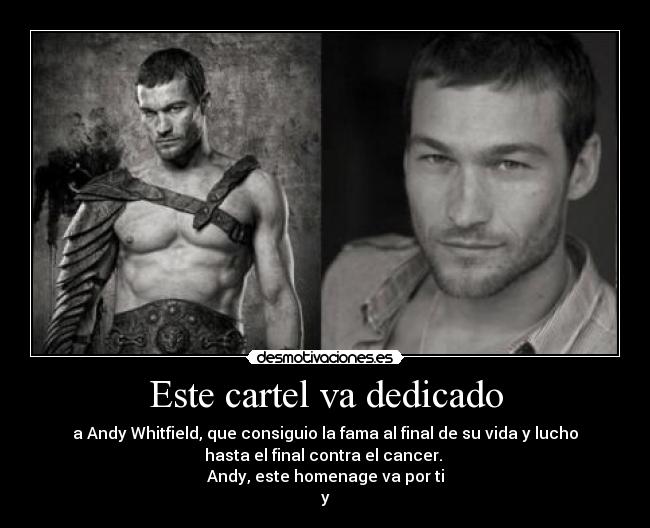 Este cartel va dedicado -