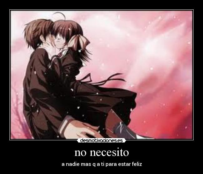 no necesito -
