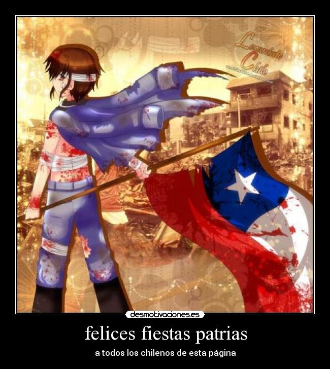 carteles ignacx fiestas patrias chile septiembre 201 anos cumplidos desmotivaciones