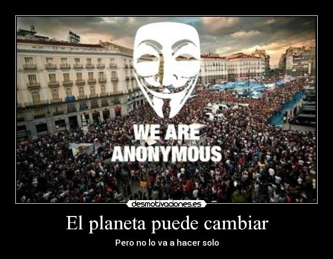 El planeta puede cambiar - Pero no lo va a hacer solo