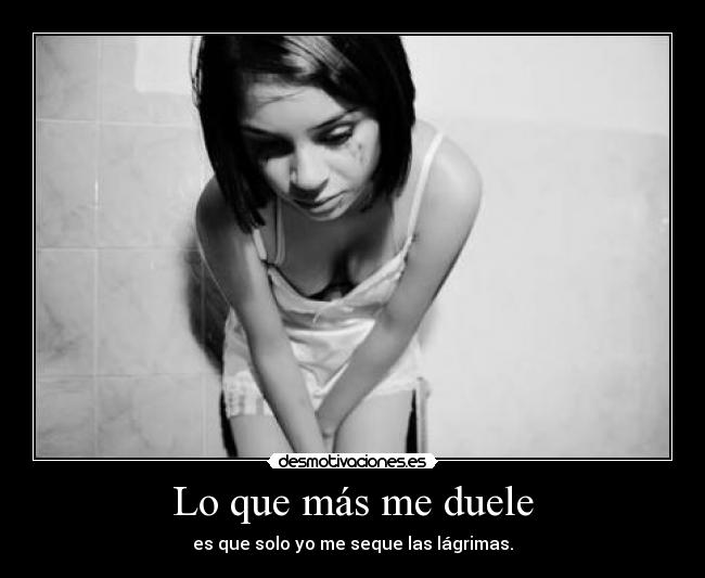 Lo que más me duele - 