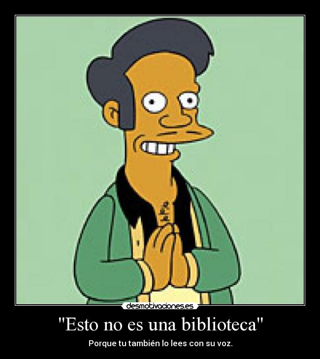 Esto no es una biblioteca -