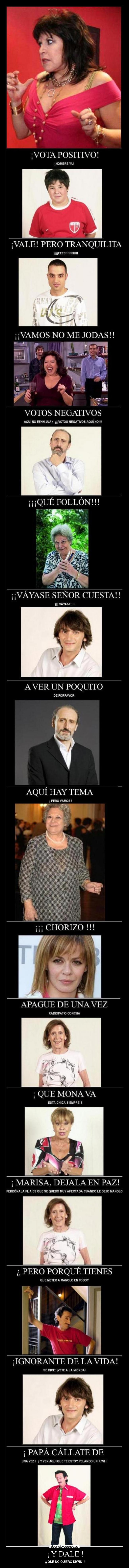 ¡ Y DALE ! - ¡¡¡ QUE NO QUIERO KIWIS !!!