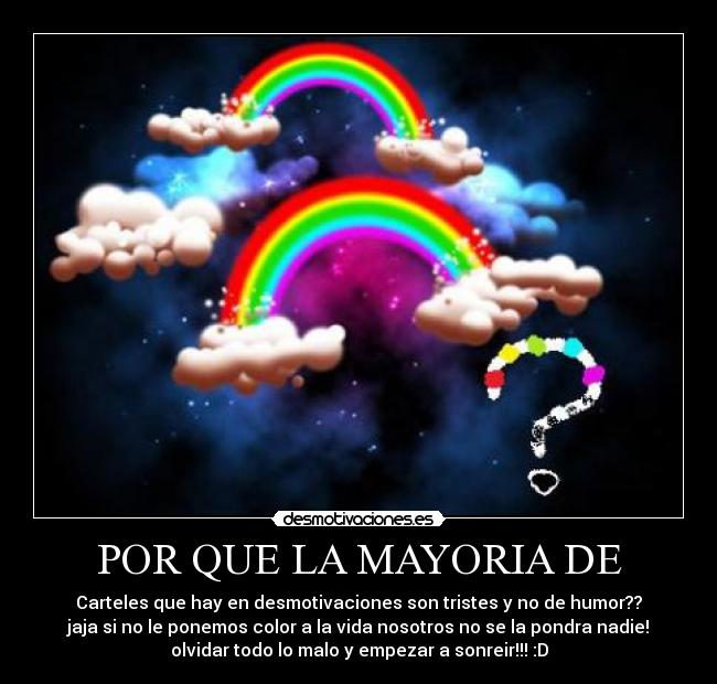 POR QUE LA MAYORIA DE -