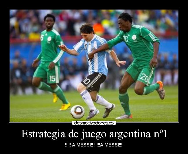 Estrategia de juego argentina nº1 -