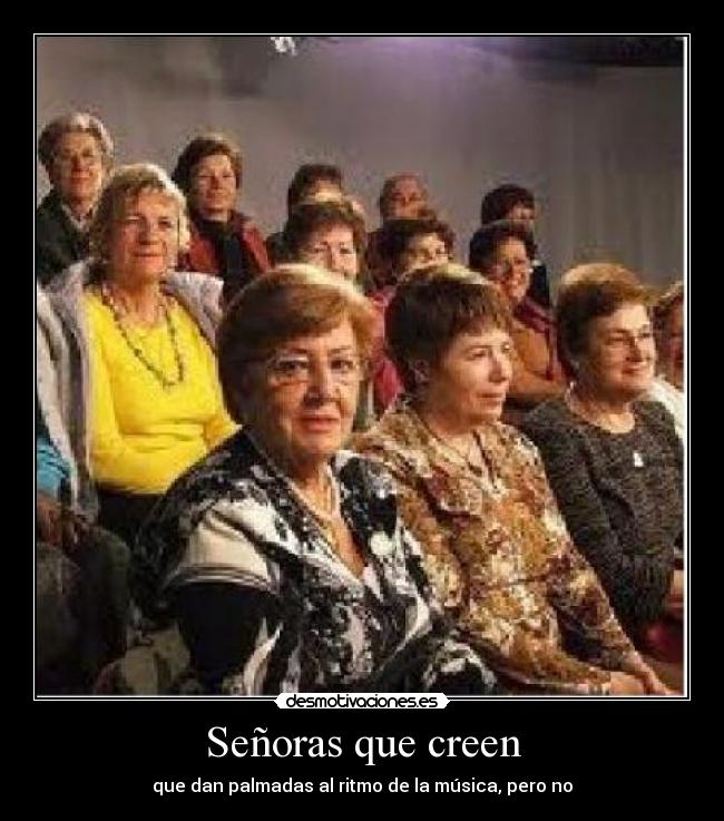 Señoras que creen - 