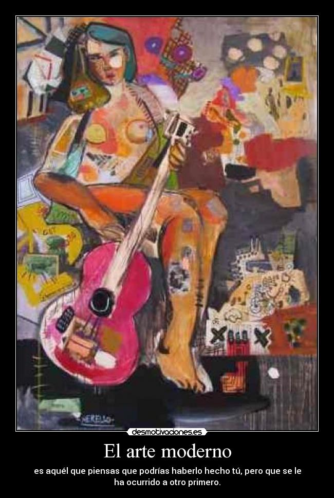 El arte moderno -