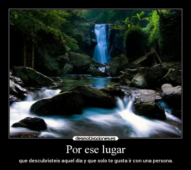 Por ese lugar - 