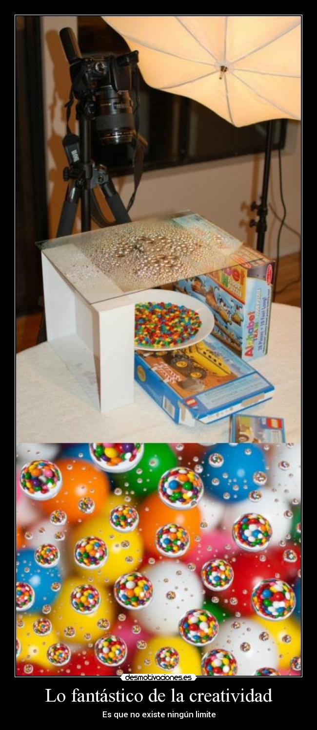 Lo fantástico de la creatividad - Es que no existe ningún limite