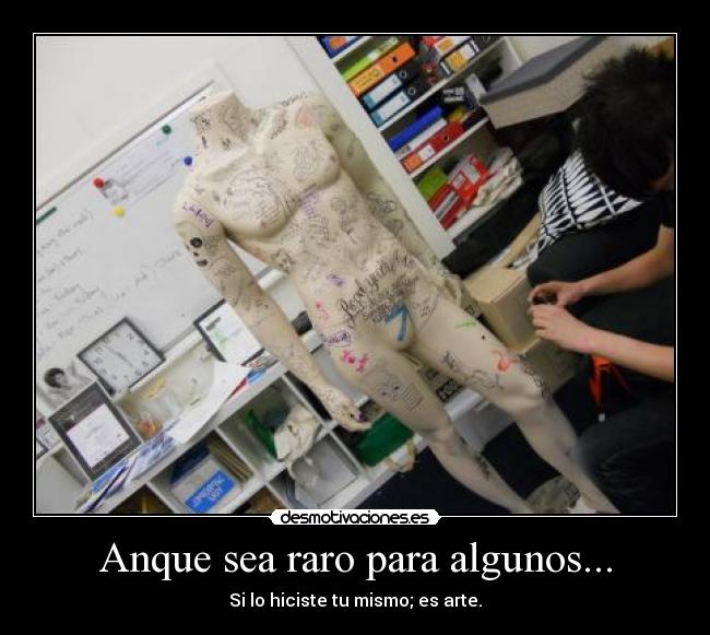 Anque sea raro para algunos... -