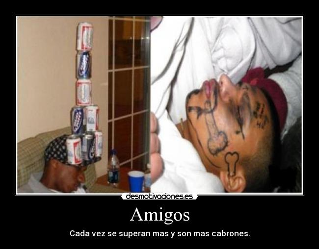 carteles amigos botgras desmotivaciones