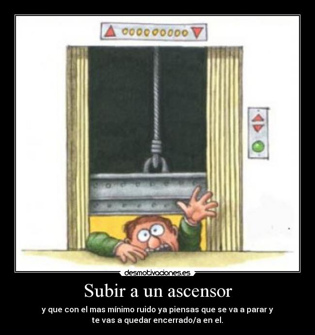 Subir a un ascensor - 