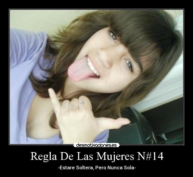 Regla De Las Mujeres N#14 - 