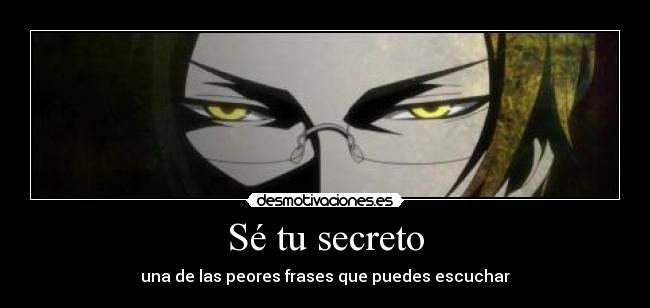 Sé tu secreto -