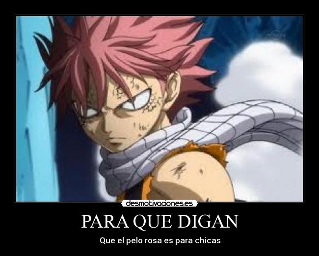 carteles natsu fairy tail desmotivaciones