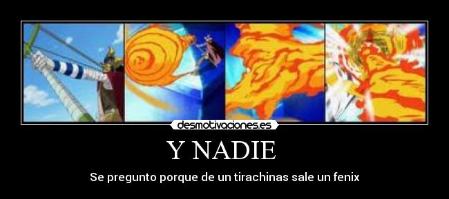 Y NADIE -