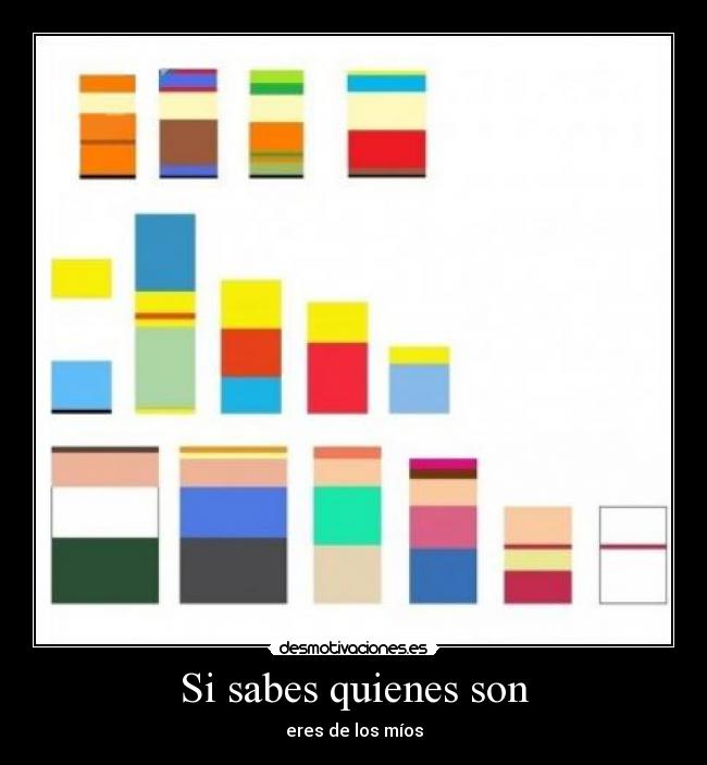 carteles sabes quienes son eres los mios los simpson padre familia south park desmotivaciones