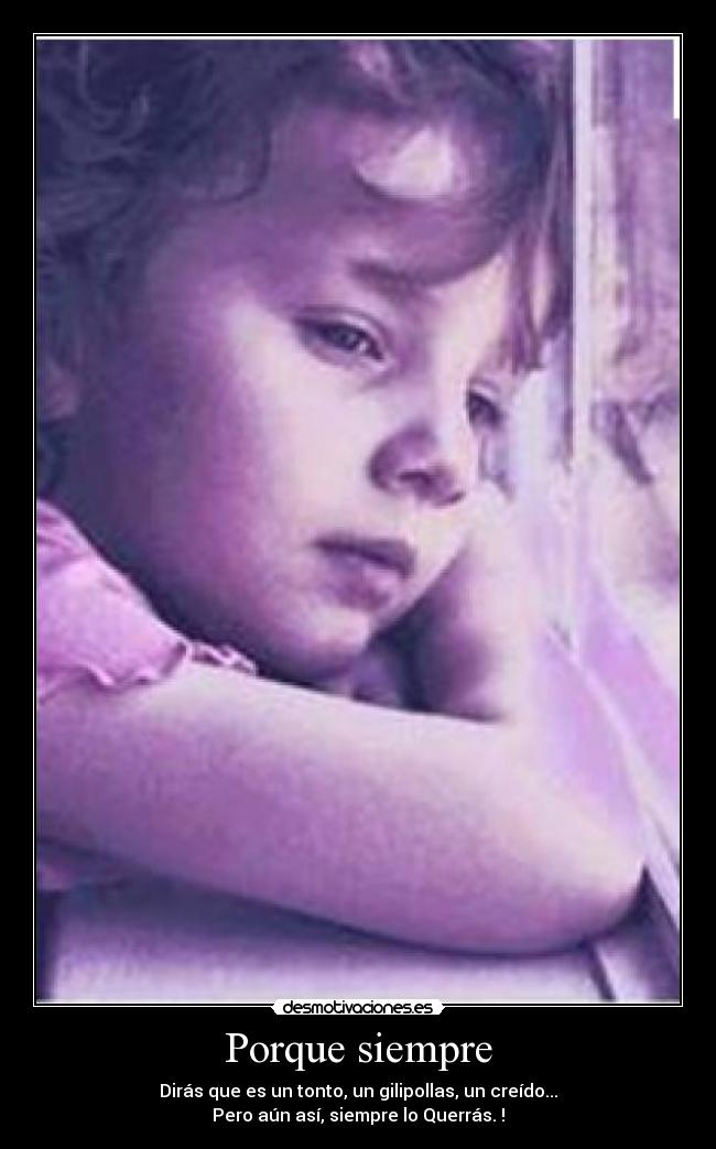 Porque siempre -