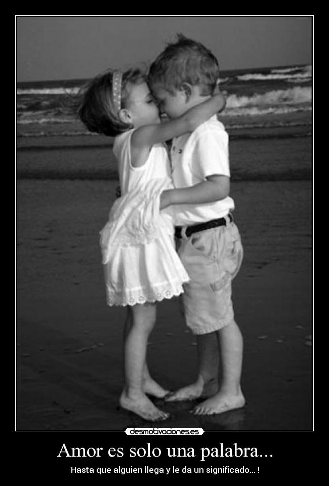 Amor es solo una palabra... -