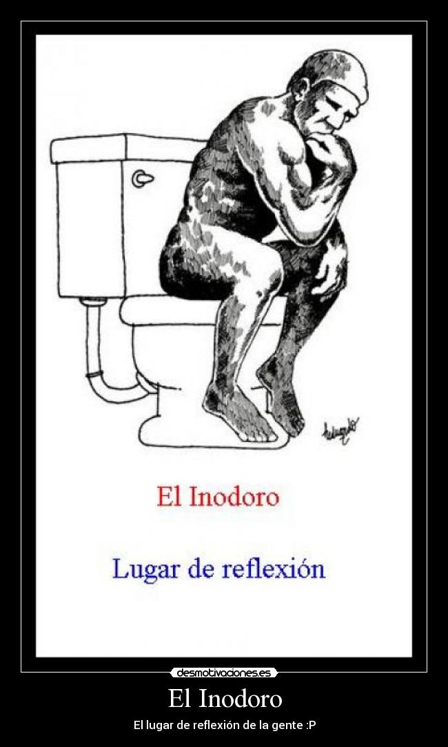 carteles inodoro bano reflexion desmotivaciones