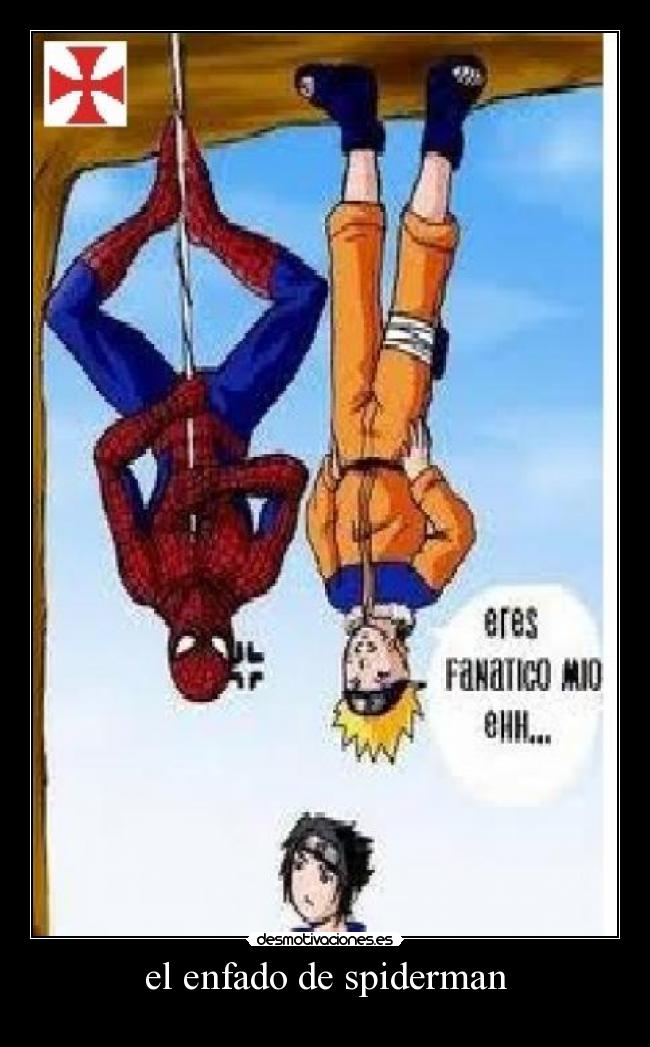 el enfado de spiderman - 
