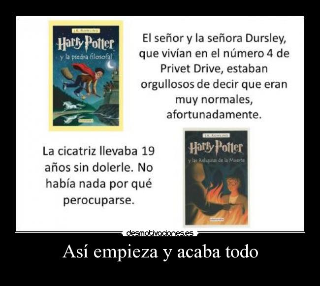 carteles harry potter desmotivaciones