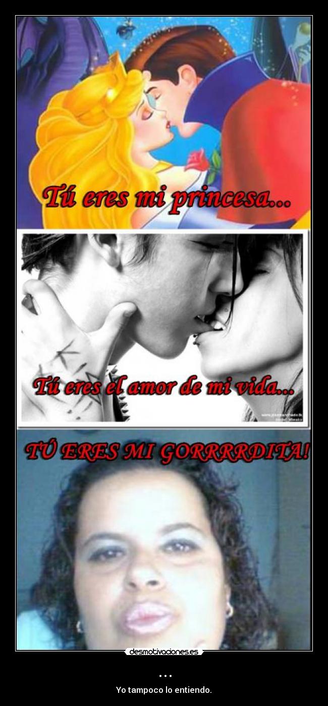 ... - Yo tampoco lo entiendo.