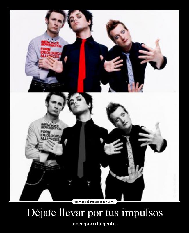 carteles green day desmotivaciones