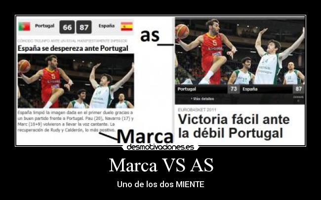 Marca VS AS - 