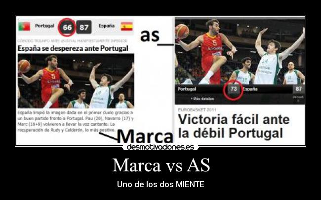 Marca vs AS -