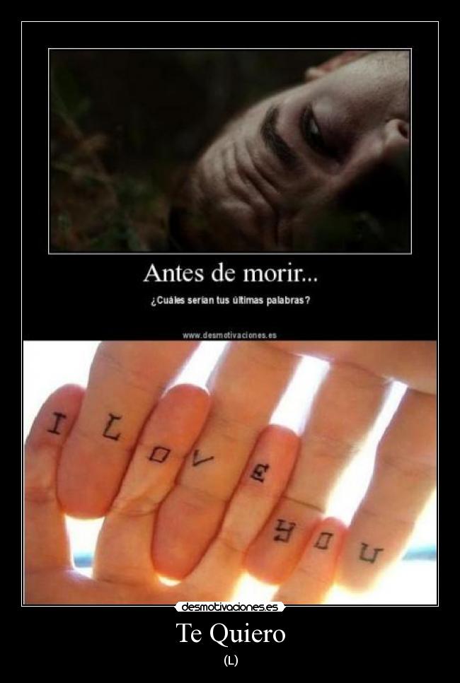 Te Quiero -
