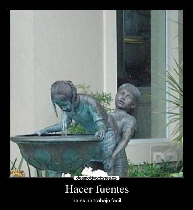 Hacer fuentes - no es un trabajo fácil