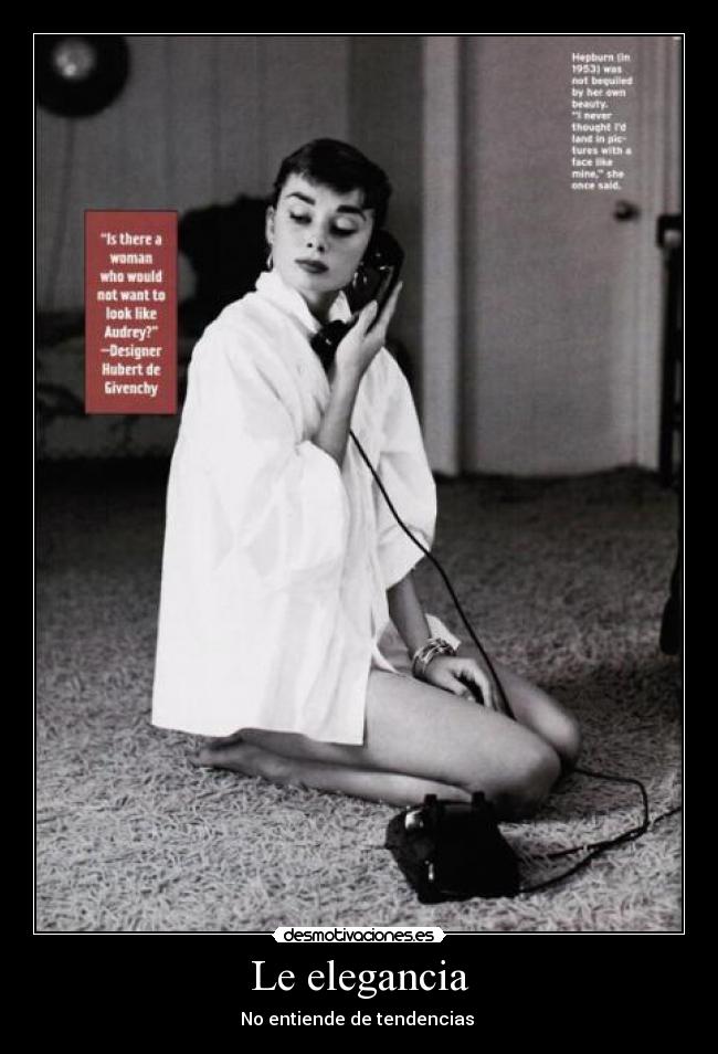 Le elegancia -