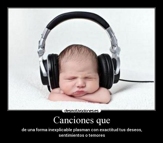 Canciones que -