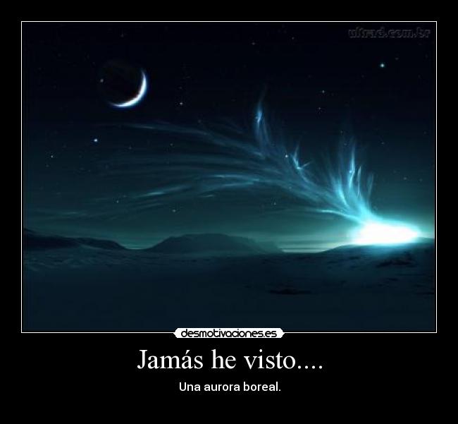 carteles aurora boreal desmotivaciones