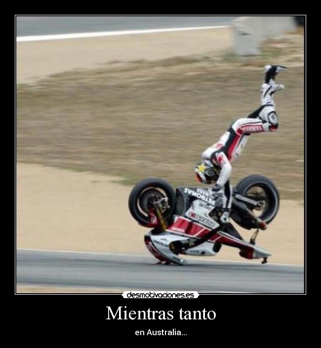Mientras tanto - en Australia...