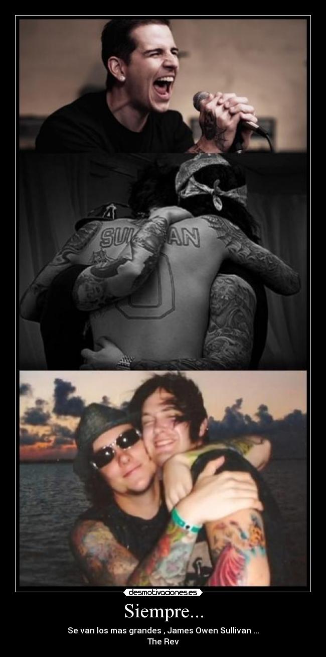 Siempre... - Se van los mas grandes , James Owen Sullivan ...
The Rev