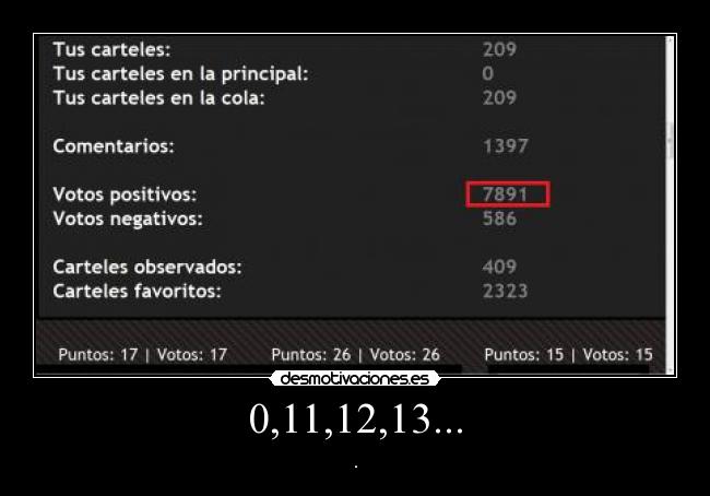 0,11,12,13... - 