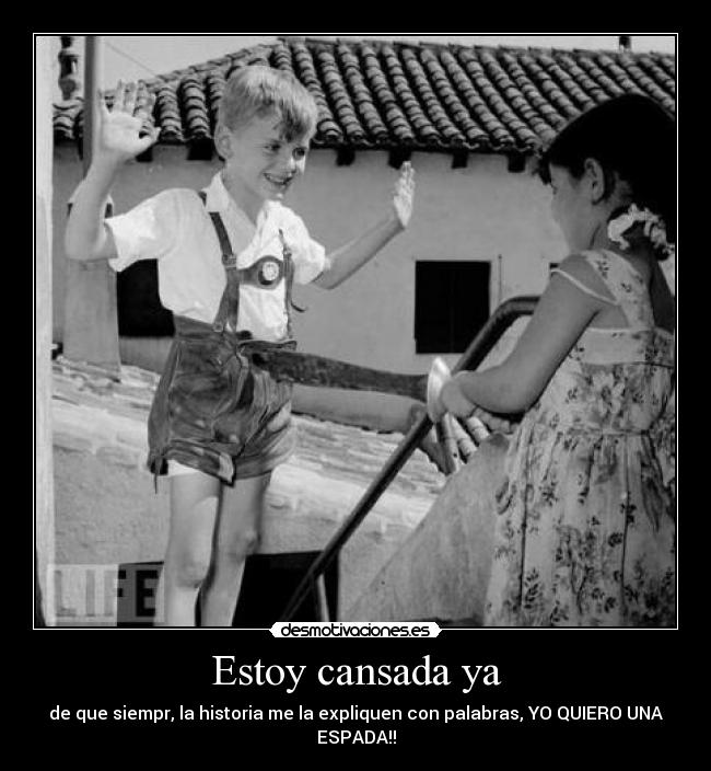 carteles espadas desmotivaciones