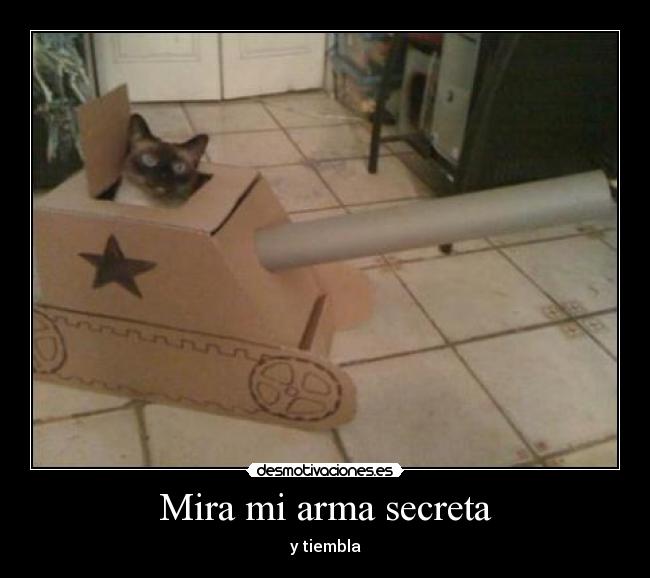 Mira mi arma secreta - 