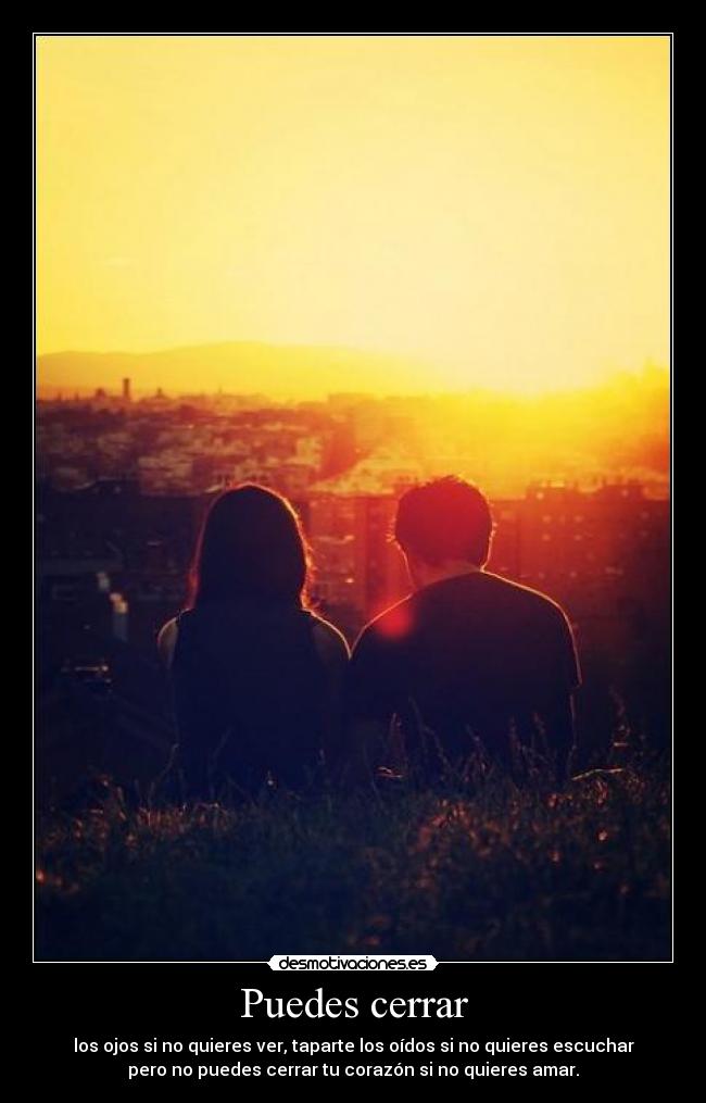 Puedes cerrar - 