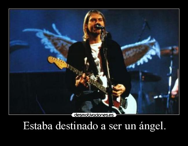 Estaba destinado a ser un ángel. - 