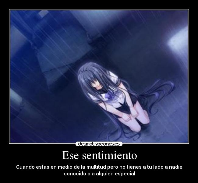 Ese sentimiento -