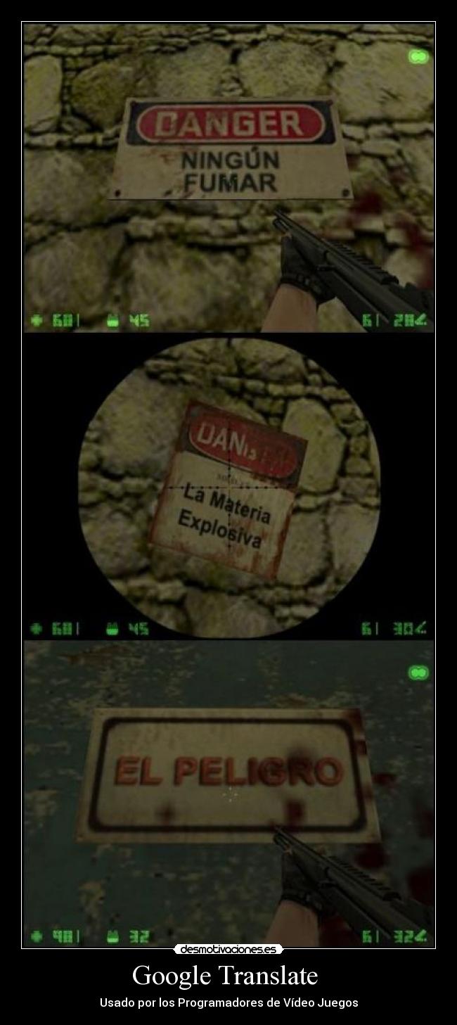 Google Translate - Usado por los Programadores de Vídeo Juegos