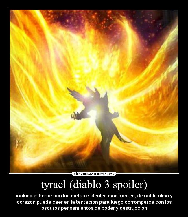tyrael (diablo 3 spoiler) - 