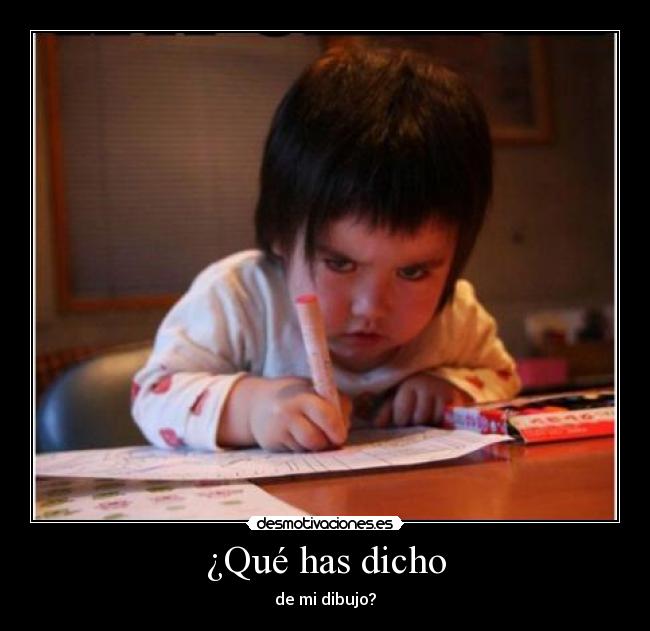 carteles decir maldad dibujo desmotivaciones