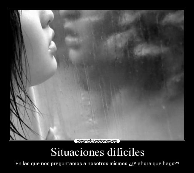 Situaciones difíciles - 