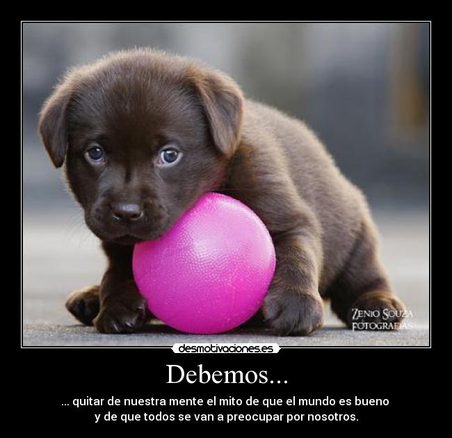 Debemos... -