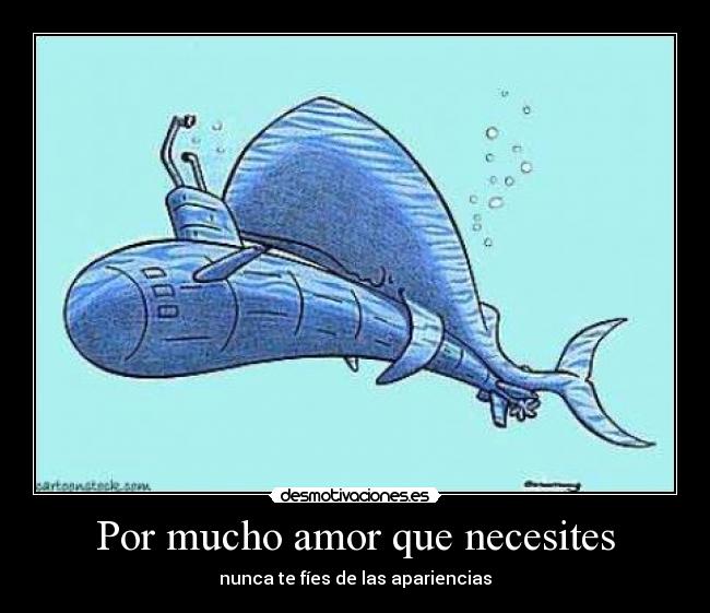 carteles amor pobre ballena desmotivaciones